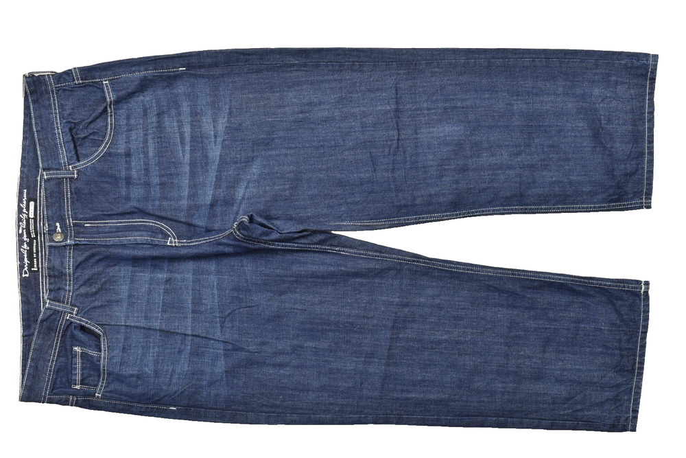 i Jeans by Buffalo Taylor Easy Straight Men's Blue Jeans Size 44x30 Dark Wash